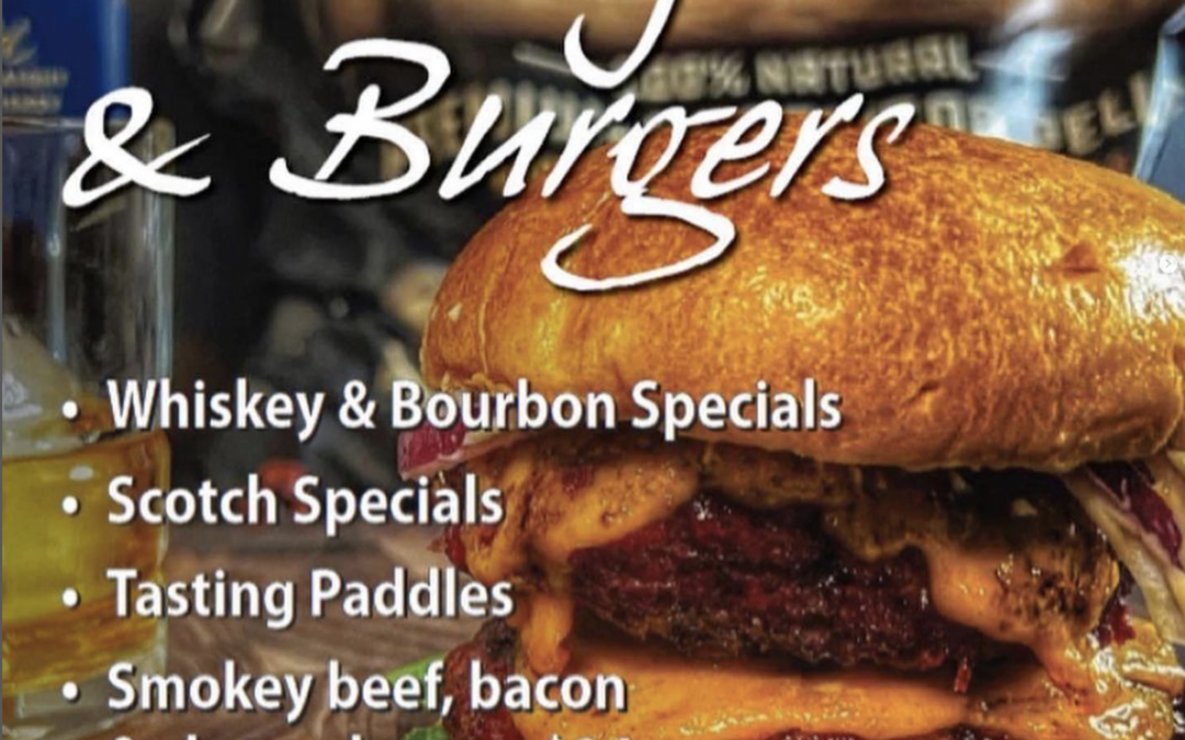 WHISKEY & BURGERS | Weekly Special | Every Wednesday