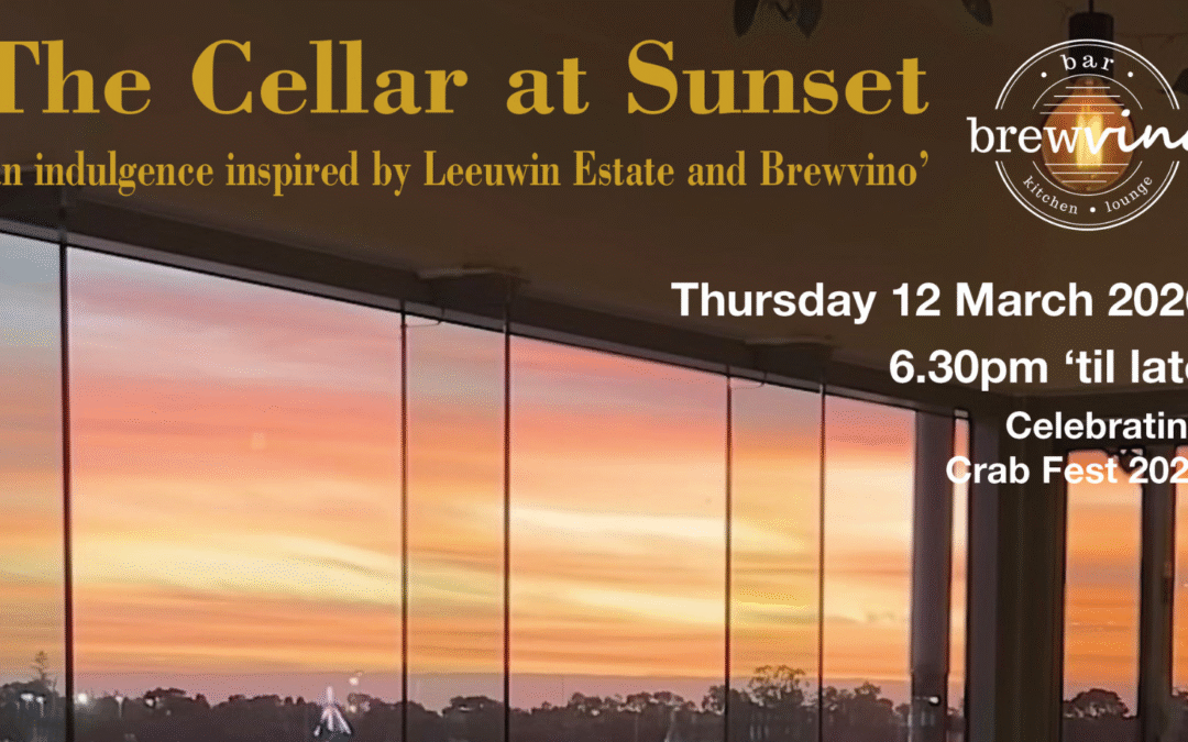 THE CELLAR AT SUNSET | Crab Fest Four Course Wine Dinner | 12th March 6:30pm